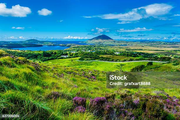 Landscape And Coast Connemara In Ireland Stock Photo - Download Image Now - Connemara, Galway, Landscape - Scenery