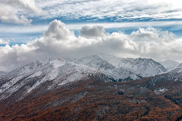 istock Kanas Mountain View ,  Xinjiang, China 637016986