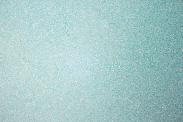 wall in blue paint stock photo