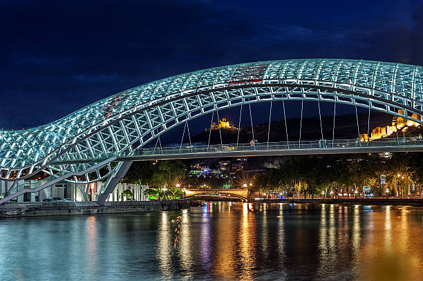 istock Georgia, Tbilisi night . 637025620
