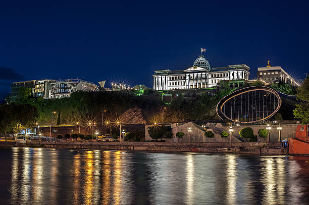 istock Georgia, Tbilisi night . 637025696