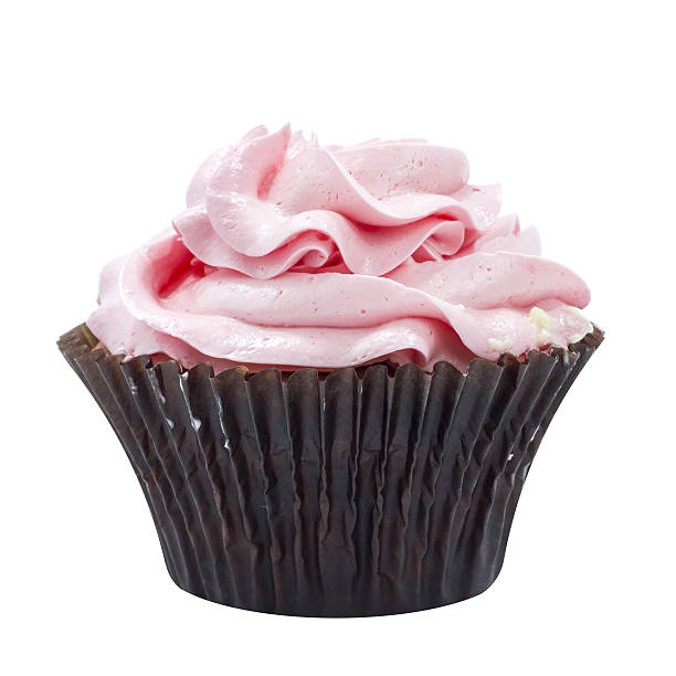 istock Original cup cake topping with rose cream arts 637032406