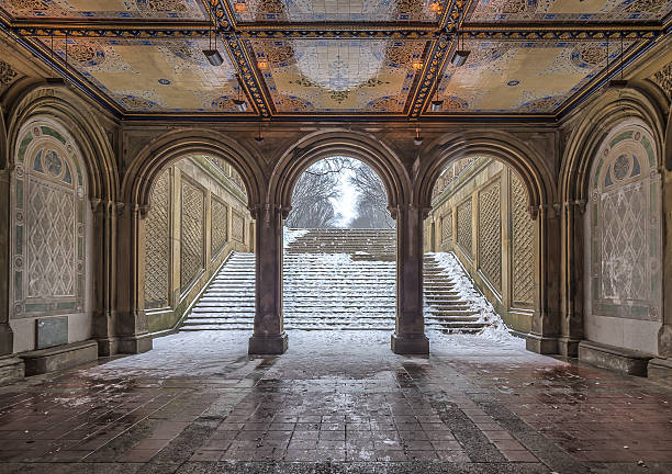 istock Central Park, New York City Tunnel 637044608