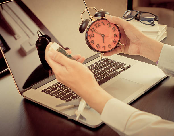 istock Time for business travel. 637045730
