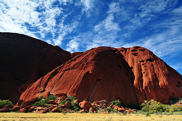 istock Red rock of Alice Spring, Yulara 637048882