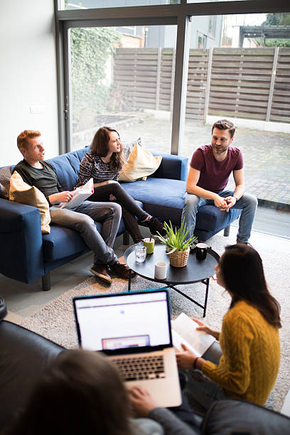 istock Living in a shared house 637053990