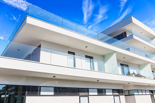 istock New white apartment building 637055102