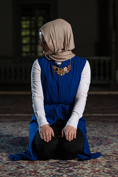 istock Religious Muslim Woman Praying 637058014