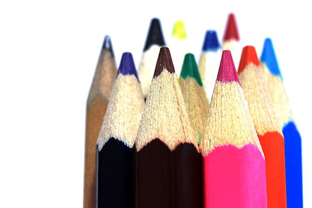 Pencils of Color stock photo