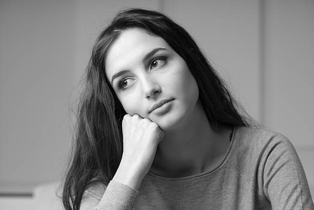 istock Young woman portrait 637061498