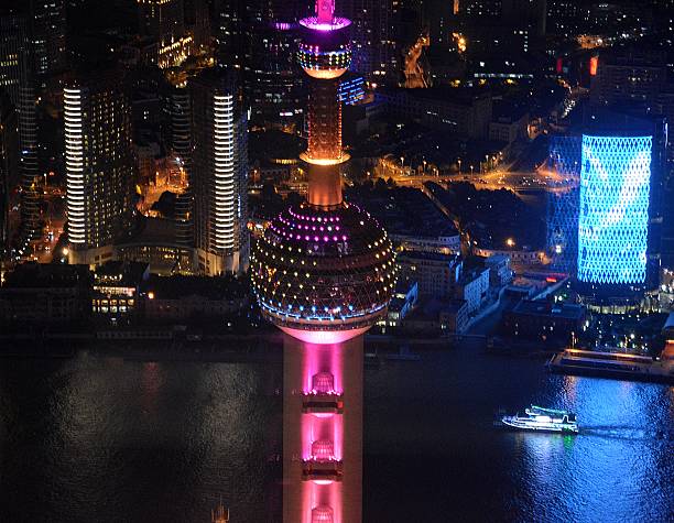 Museum of Art Pudong, MAP is located in the core area of Lujiazui riverfront, opposite the World Architecture side of Bund, where Huangpu River. 8 December 2024, Shanghai, China