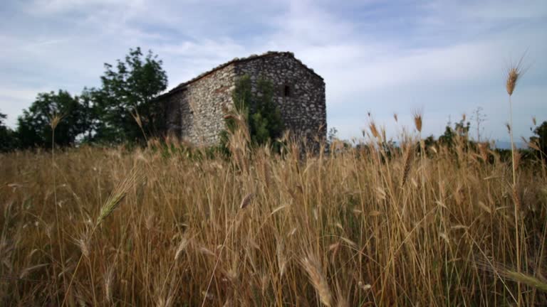 Hermitage on the mountain, in Italy