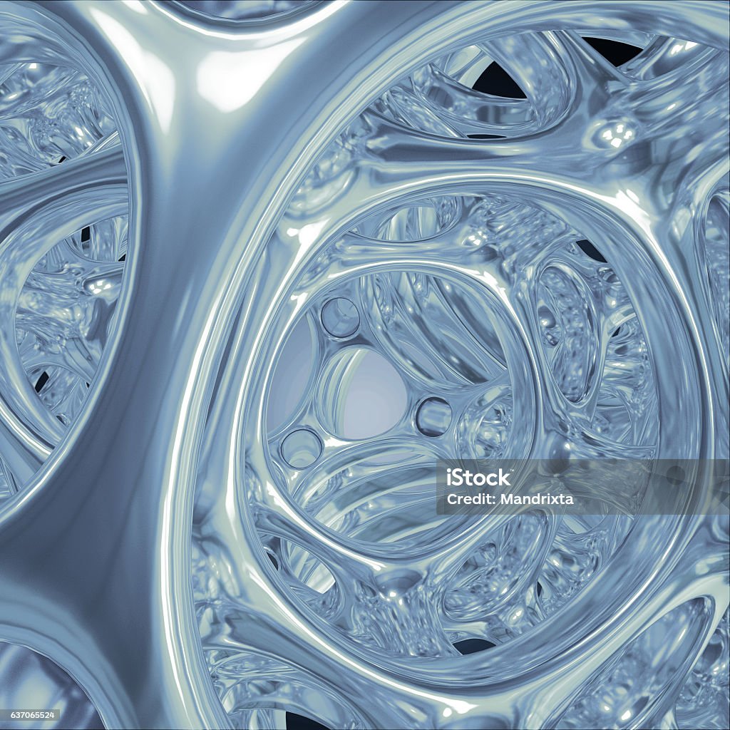Bionic Immage Rendering Abstract Bionic Structure Stock Illustration - Download Image ...
