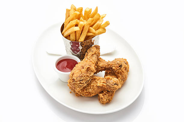 istock hot fried chicken wings in basket isolated on white background 637070150