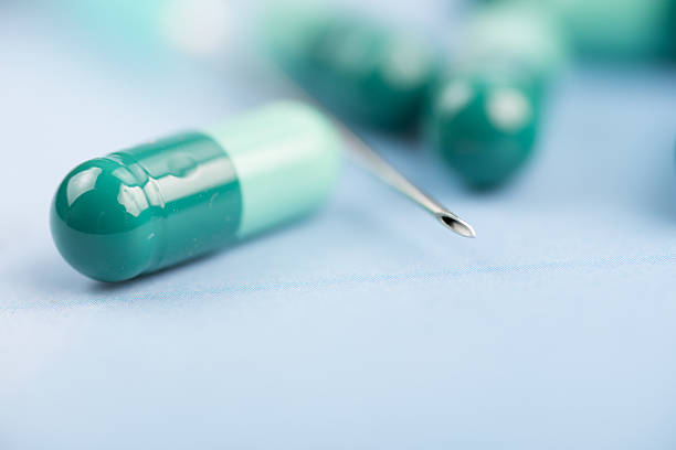 istock Capsule Pills close up macro 637072760