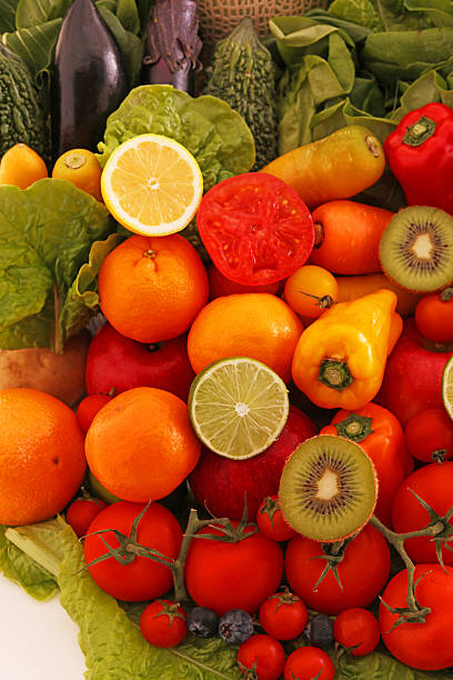 istock Fresh vegetables and fruits 637074064