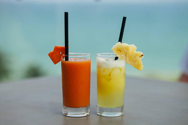 istock pineapple cocktail and watermelon cocktail 637075410