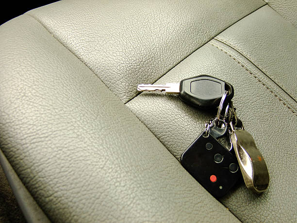istock Car Keys on the Front Seat 637075630
