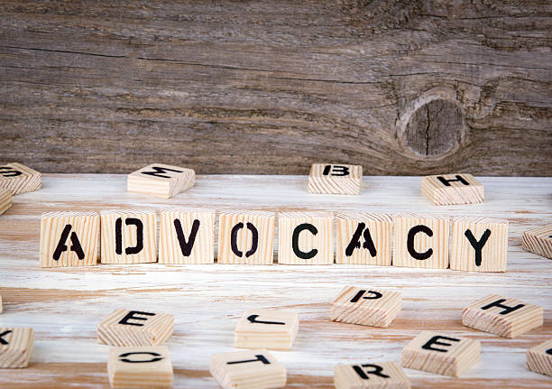istock Advocacy from wooden letters 637080150