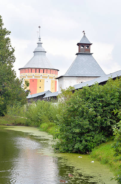 istock Fortress wall of Saviour Priluki Monastery. 637080498