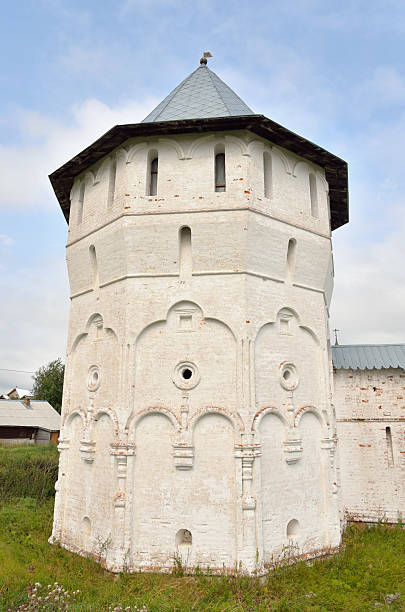 istock Fortress tower of Saviour Priluki Monastery. 637080998