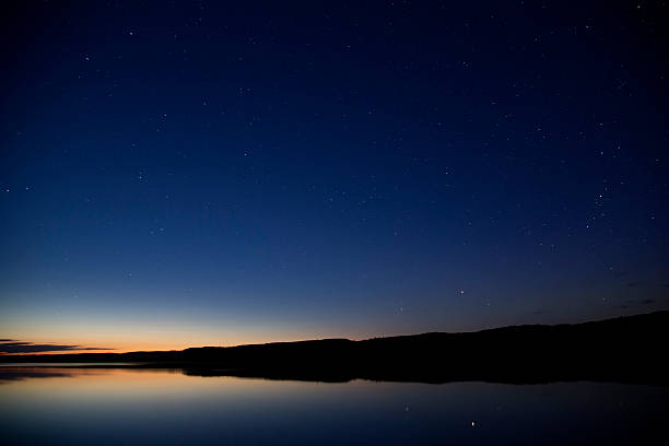 istock Lake Twilight Night Photo 637086108