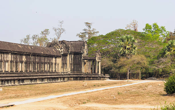 angkor wat, do camboja. - destrination - fotografias e filmes do acervo