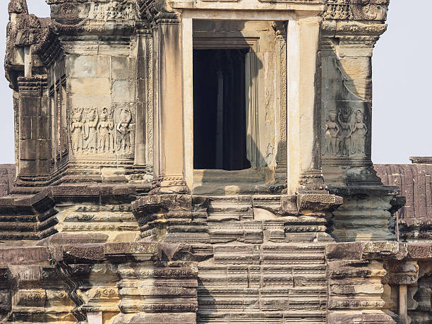 angkor wat, do camboja. - destrination - fotografias e filmes do acervo