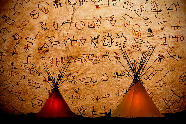 A nice tepee at a campground.