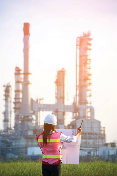 istock The women engineer at power plant, Thailand 637095666
