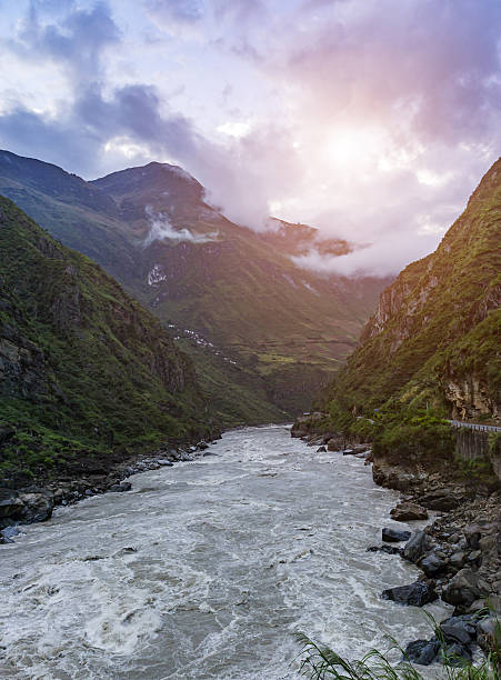 istock Nujiang canyon in China 637095670
