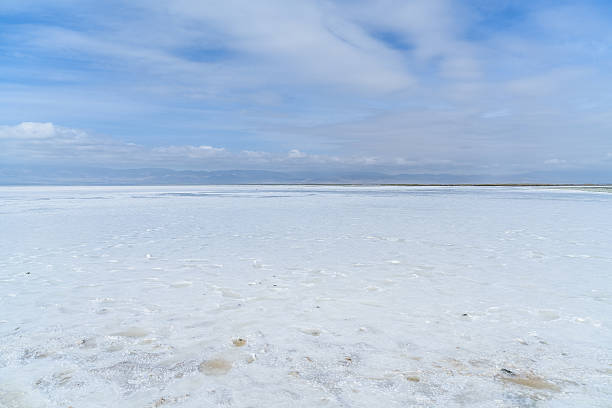 istock View of chaka salt plant against cloudy sky 637097546