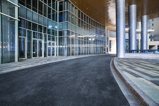 istock buildings at town square 637106798