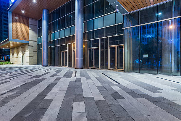 istock buildings at town square 637107588