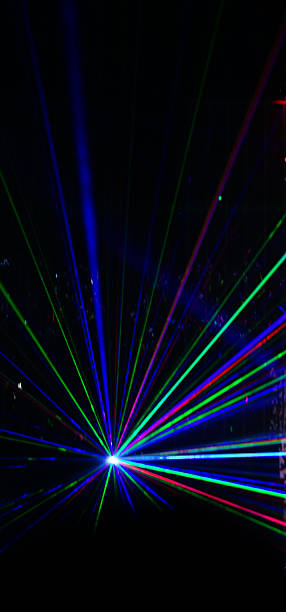 istock Defocused entertainment concert lighting on stage 637111050