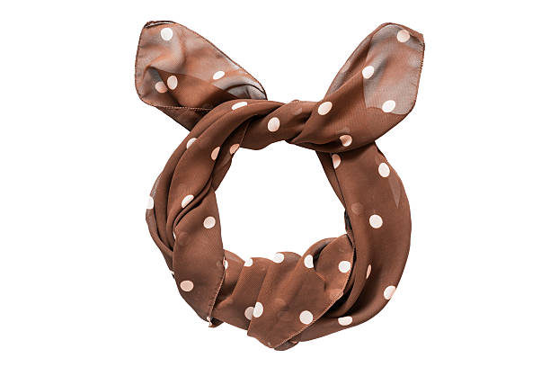 istock Tied kerchief isolated 637111942