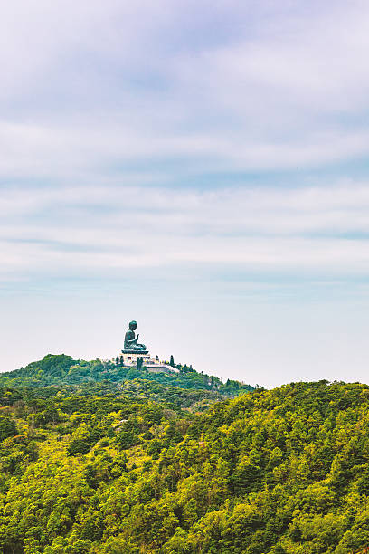 istock Giant Buddha Statue on the mountain 637113044