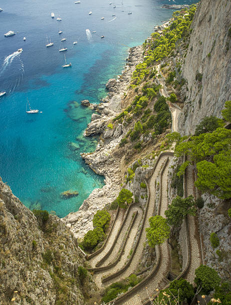 istock Via Krupp on Capri island in Italy 637113050