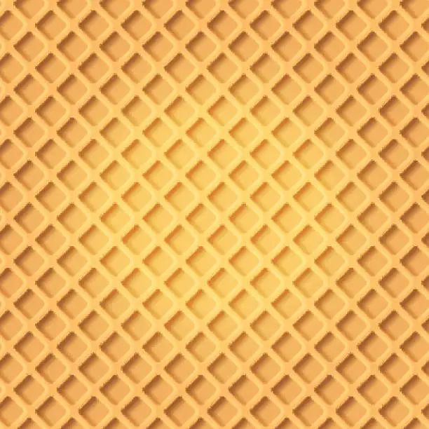Vector illustration of Seamless pattern of wafer