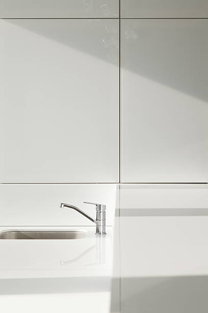 istock Sink and faucet in the kitchen 637121742