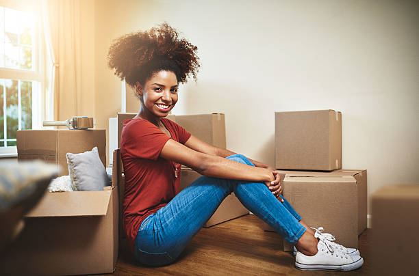 istock Happy to make a new start in a new home 637123032