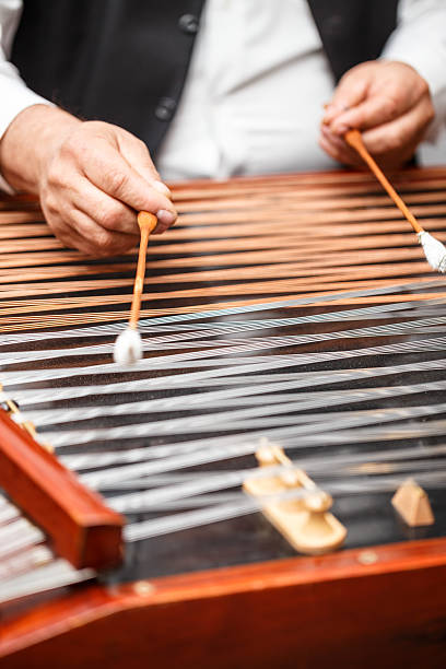 istock Dulcimer folk musical instrument 637129696
