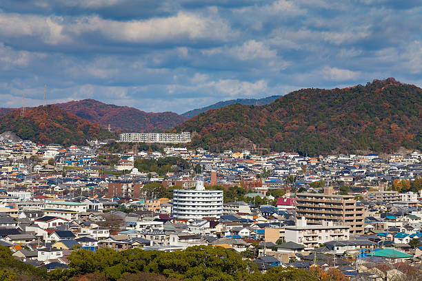 istock Kyoto residence area 637130878