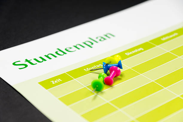 istock Timetable and colourful magazine purposes 637131266
