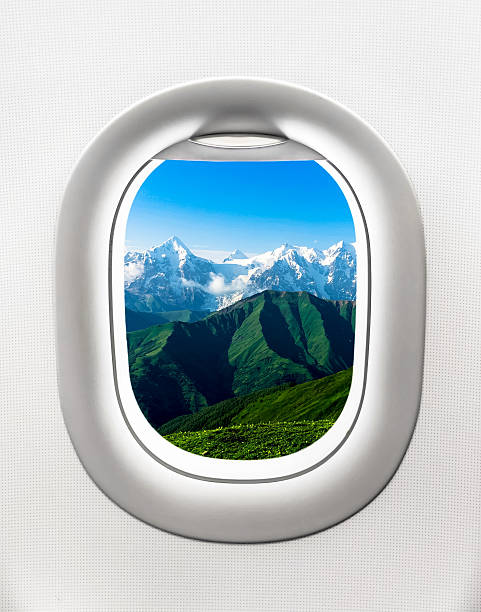 istock View of mountains in Georgia from airplane window 637132338