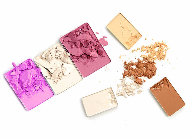 istock collection of various make up accessories on white background 637135578