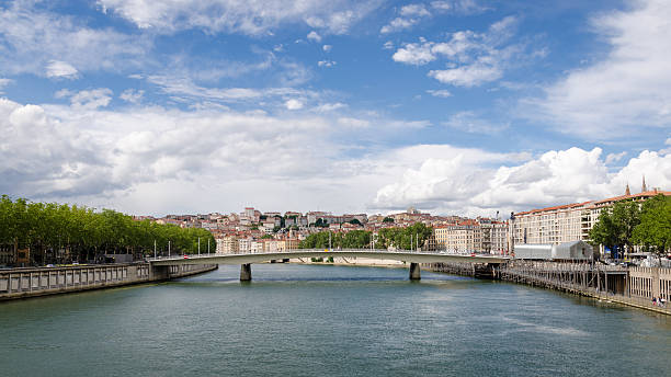 istock Lyon (France) river Saone and Pont Alphonse June 637135648