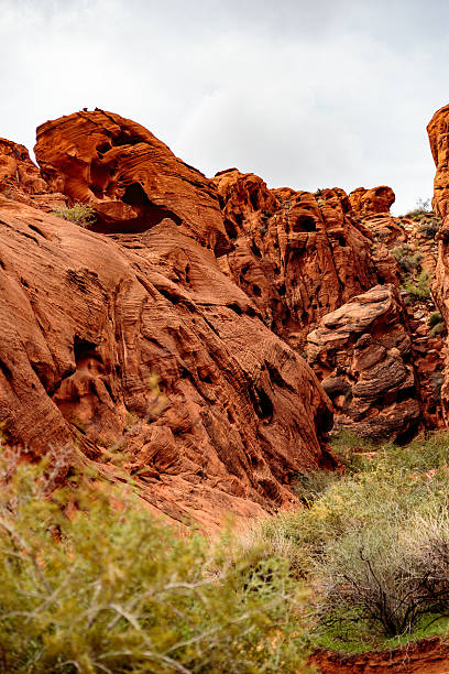 parque estatal del valle de fuego - moapa valley fotografías e imágenes de stock