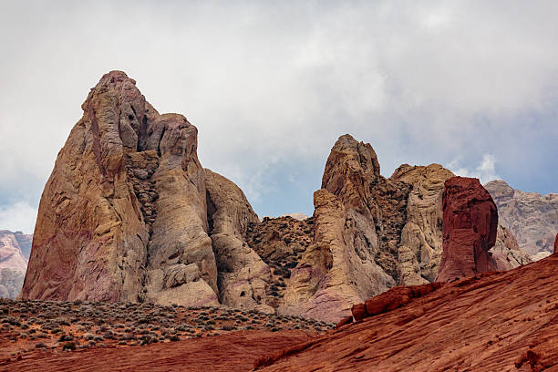 parque estatal del valle de fuego - moapa valley fotografías e imágenes de stock