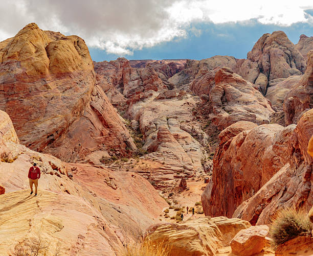 parque estatal del valle de fuego - moapa valley fotografías e imágenes de stock